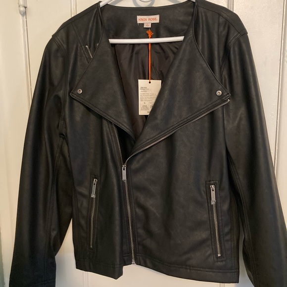 Target Knox Rose Faux Leather Jacket - Large - Picture 6 of 7